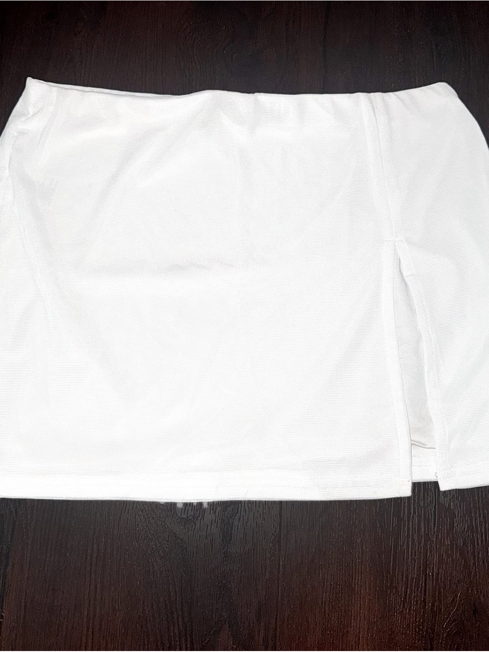 Beginning Boutique White Mini Skirt Size 10